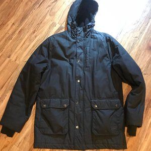 H&M Divided Men's black parka coat winter jacket - Size fits like a M/L (small)